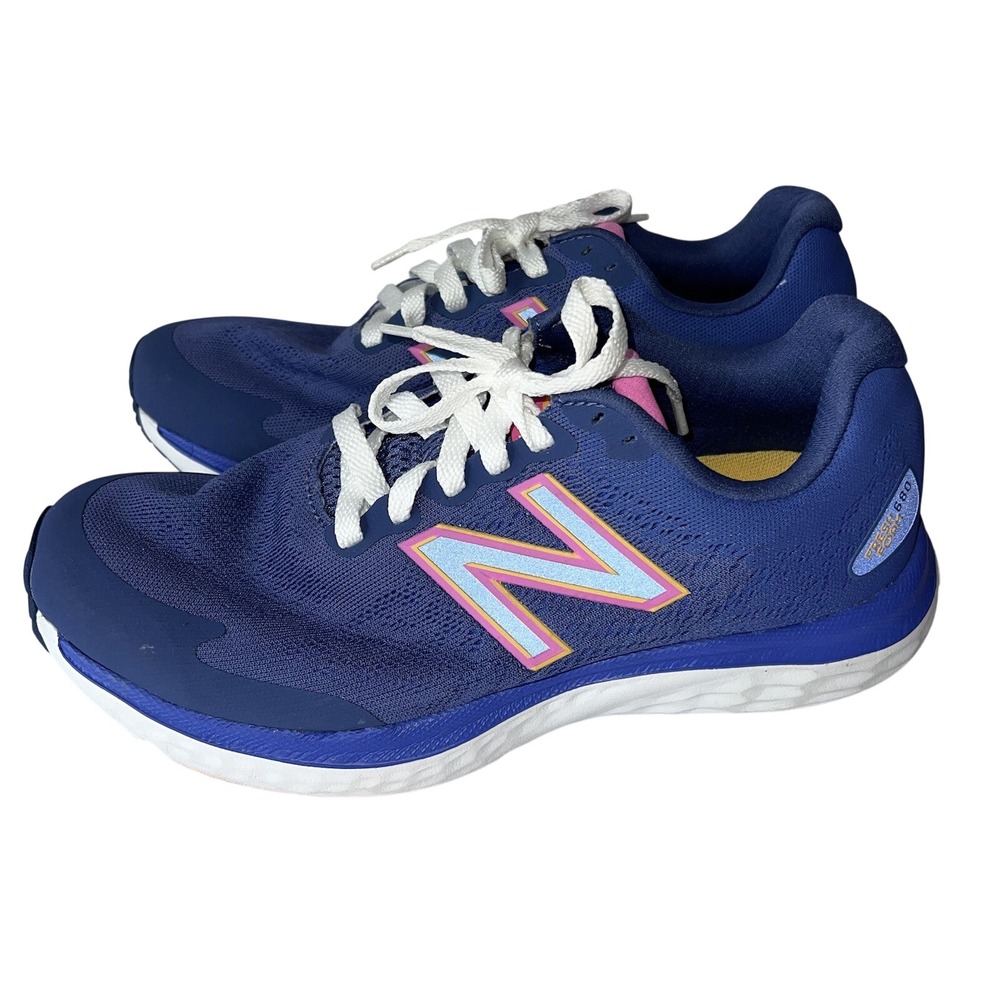 New balance Fresh Foam 680v7 Women's Size‎ 8.5 Purple/Pink/Orange